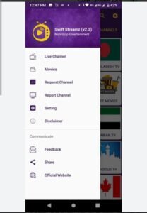 تحميل تطبيق Swift Streamz للأندرويد APK.2025 سويفت ستريمز اخر اصدار 6
